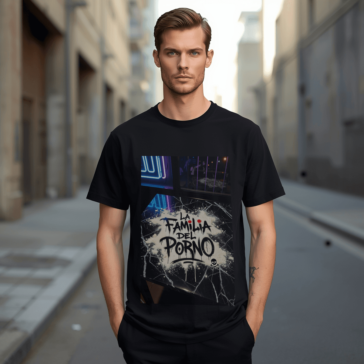 Camiseta Noir Keats